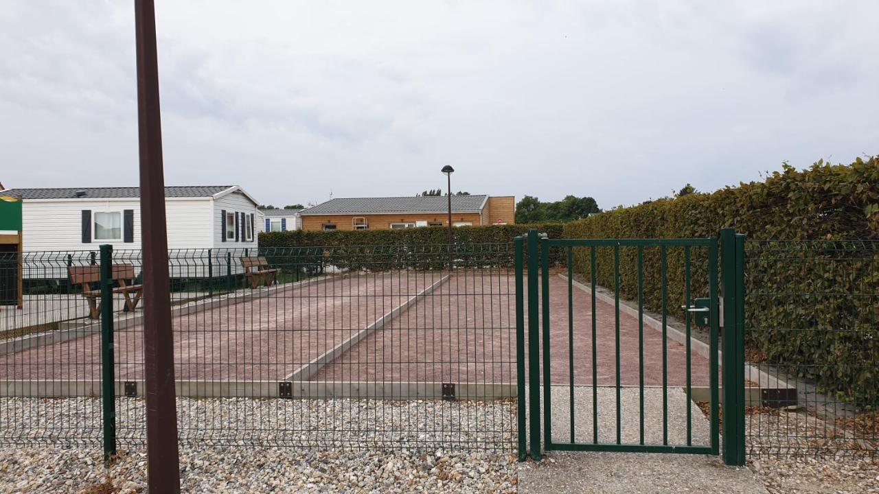 Mobil Home 6-8 Places Parcelle 4 Climatise Biville-sur-Mer Eksteriør billede